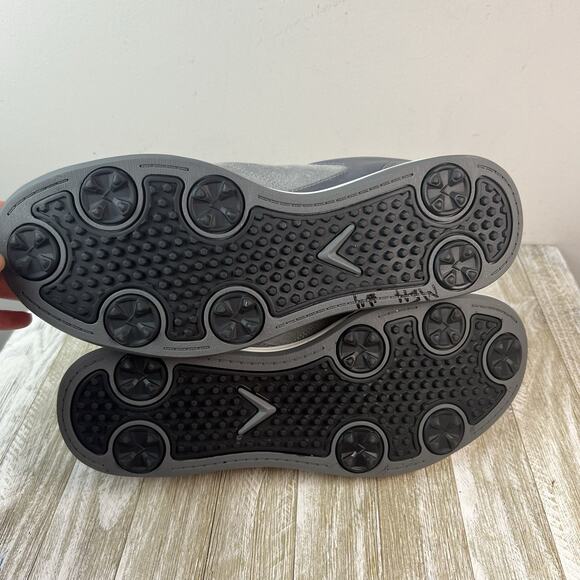 Callaway Del Mar Golf Shoes Size 11 Gray Leather Spikeless Low Top - Picture 12 of 14